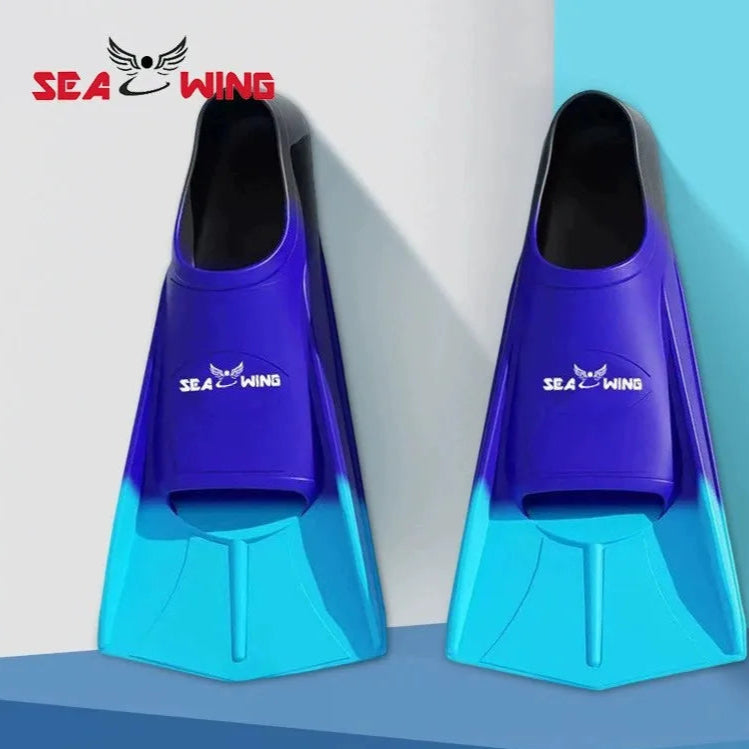 Non-slip swimming fins
