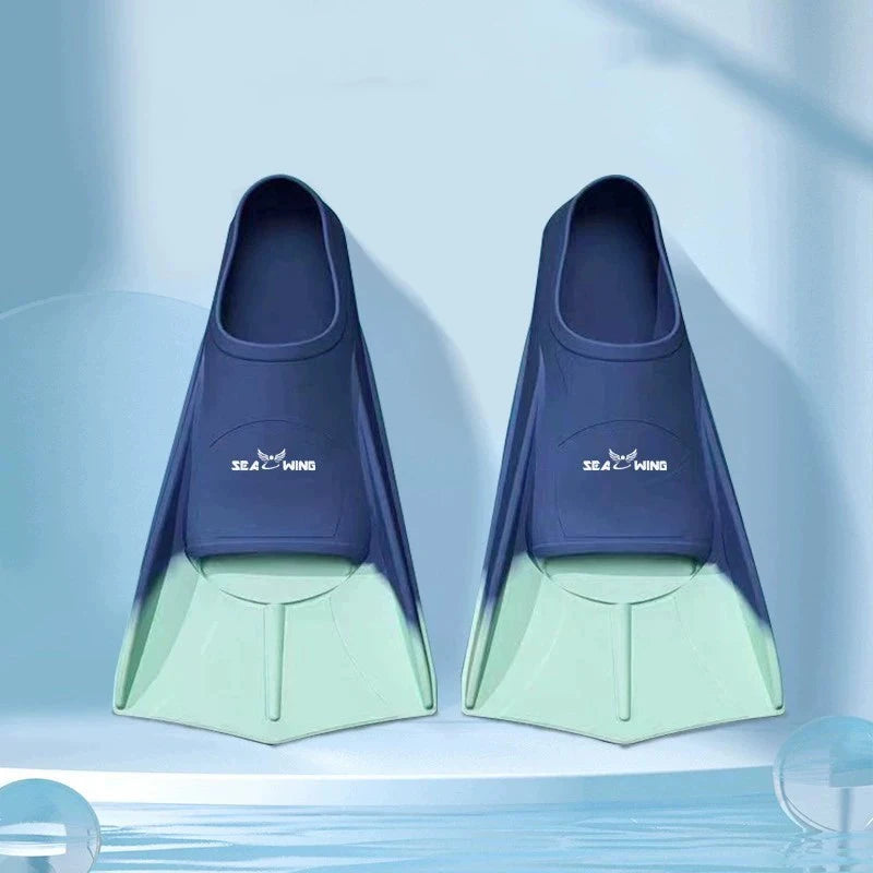 Non-slip swimming fins