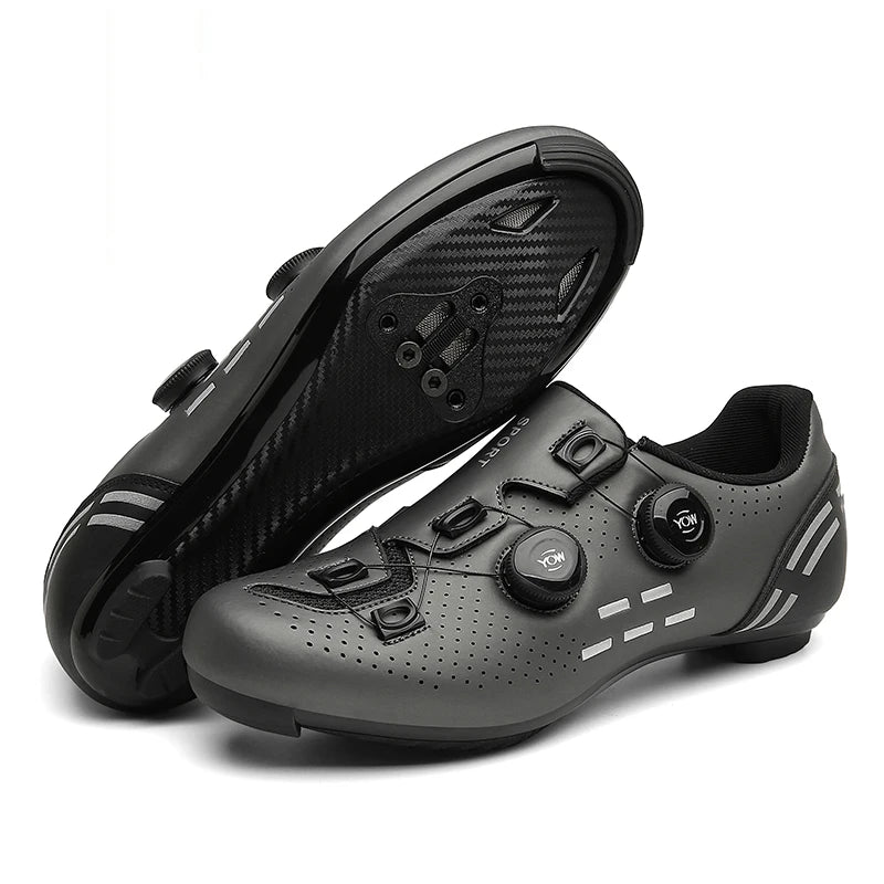 Carbon sport cycling shoes with cleats