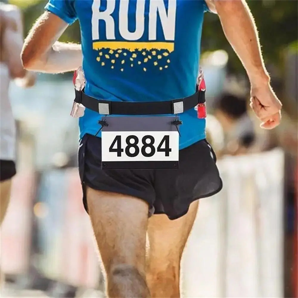 Race Number Holder Belt
