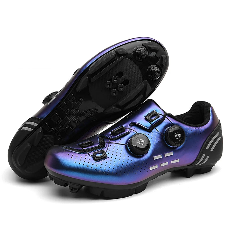 Carbon sport cycling shoes with cleats