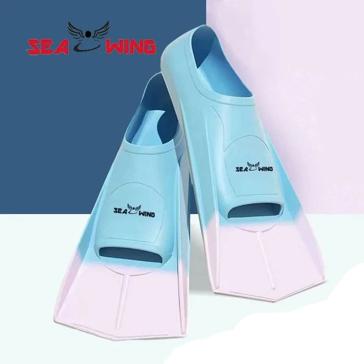 Non-slip swimming fins
