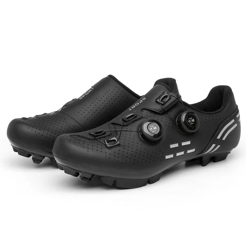 Carbon sport cycling shoes with cleats