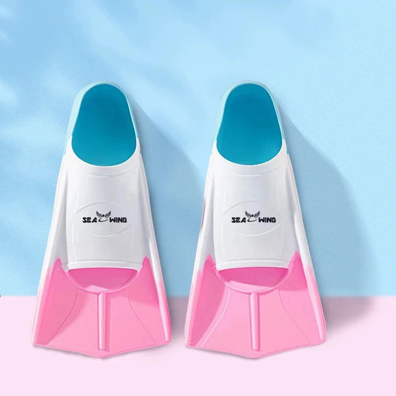 Non-slip swimming fins 