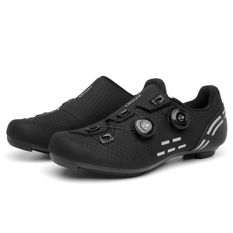 Carbon sport cycling shoes with cleats