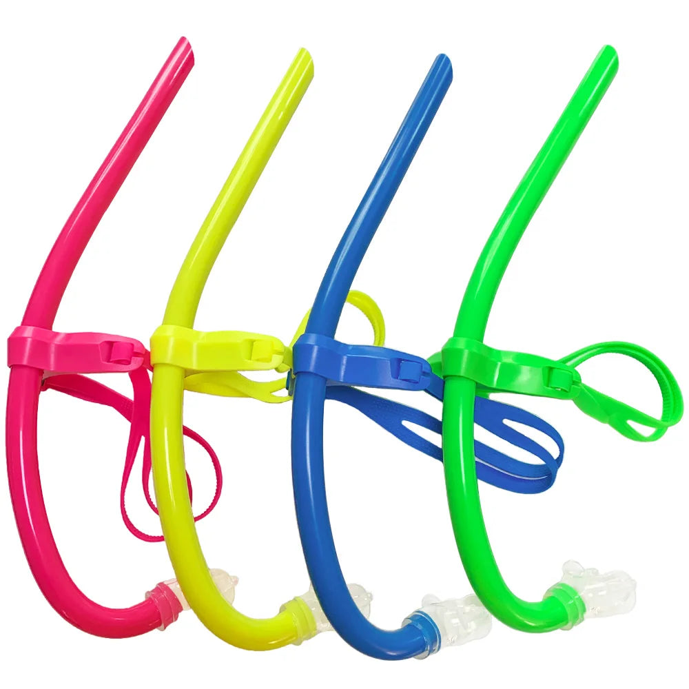 Frontal (forehead) snorkel for swimming, comfortable, silicone, adult and kids