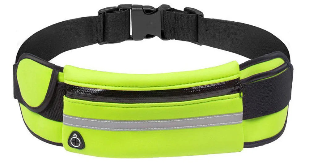 Unisex Sports Fanny Pack with Bottle Holder – Ideal for Running, Cycling and the Gym 