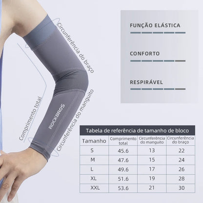 Manguito - Conforto e Proteção para Corrida e Ciclismo