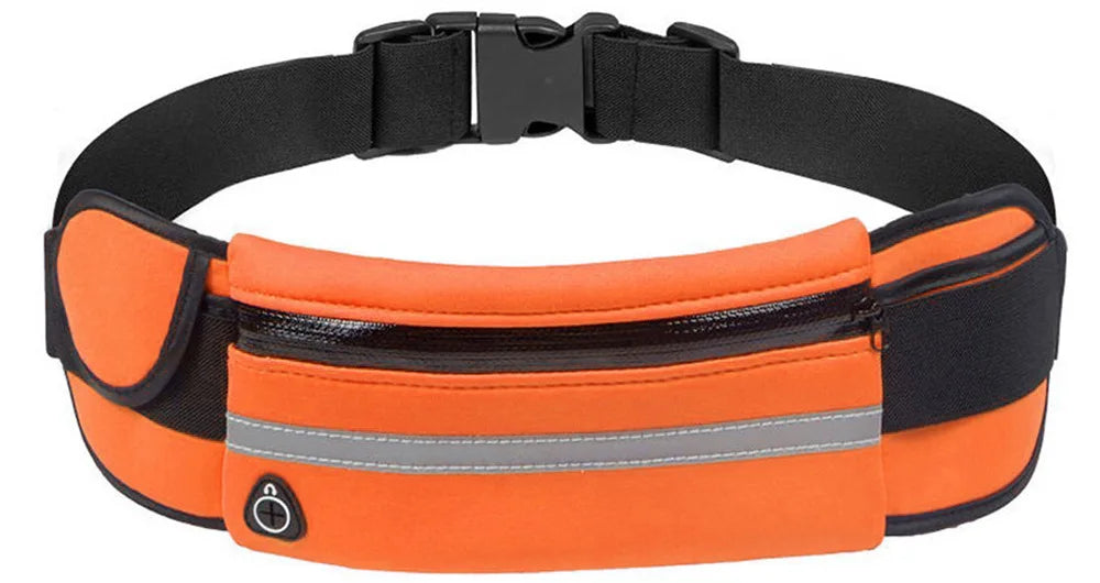 Unisex Sports Fanny Pack with Bottle Holder – Ideal for Running, Cycling and the Gym 