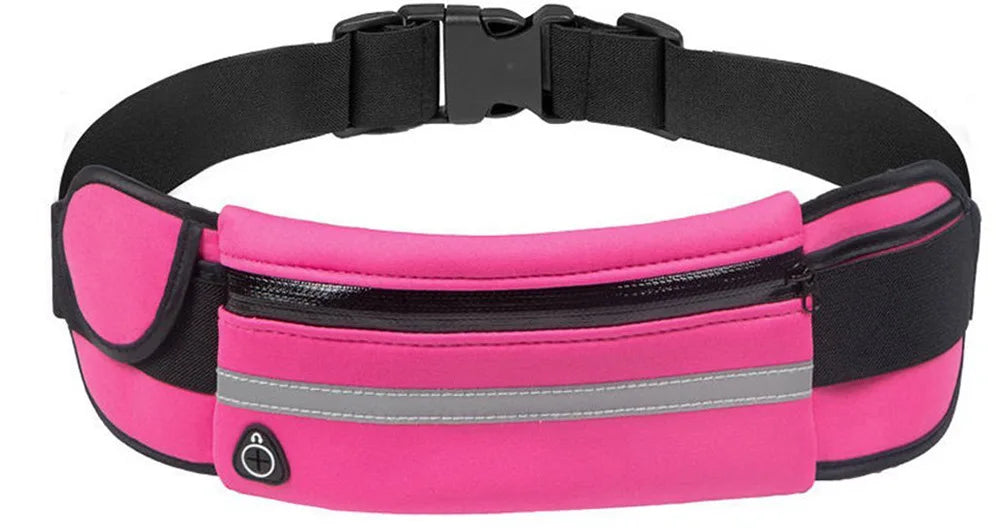 Unisex Sports Fanny Pack with Bottle Holder – Ideal for Running, Cycling and the Gym 