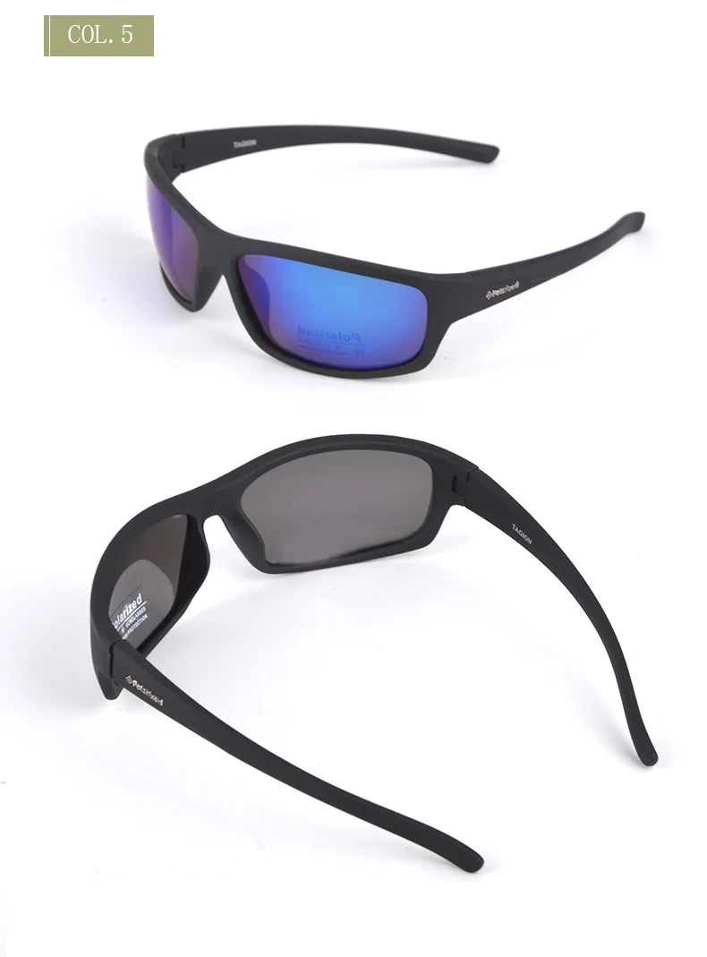Sunglasses, Polarized, with UV400 Ultraviolet Protection, Anti-reflective Lenses, Various Colors