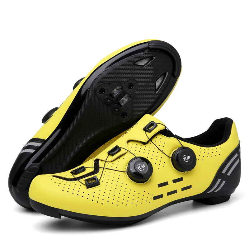 Carbon sport cycling shoes with cleats