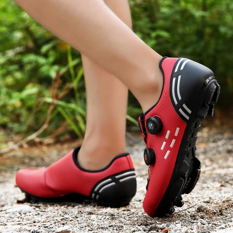 Carbon sport cycling shoes with cleats