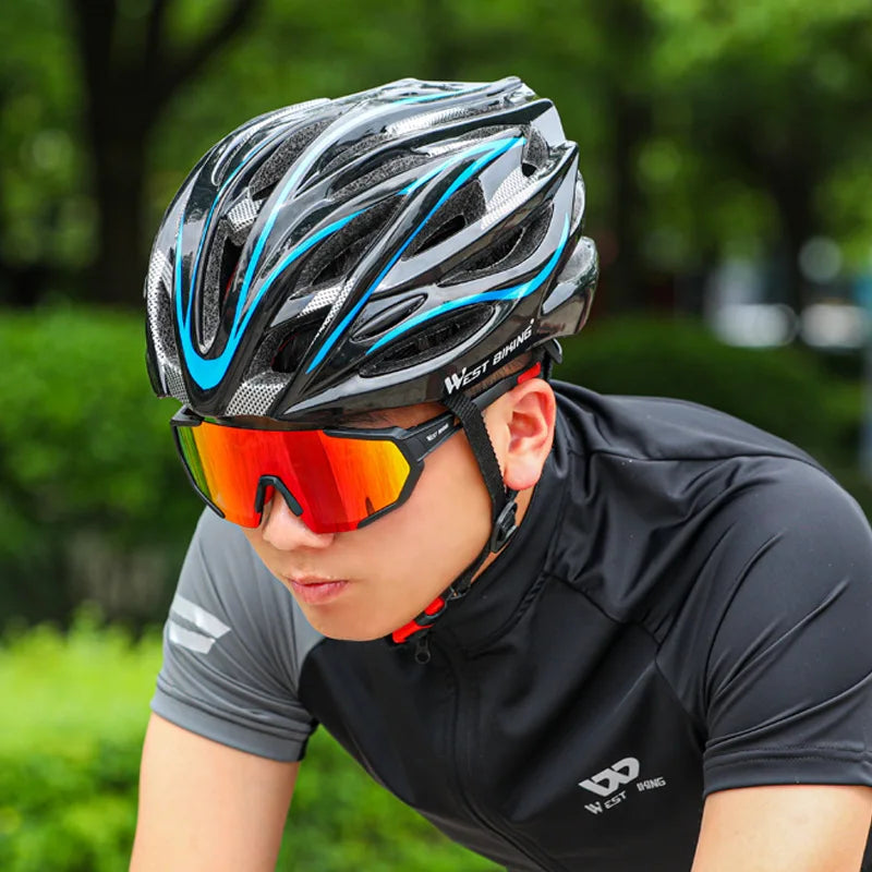 Lightweight, Comfortable, Adjustable, Safe, Road and MTB Cycling Helmet
