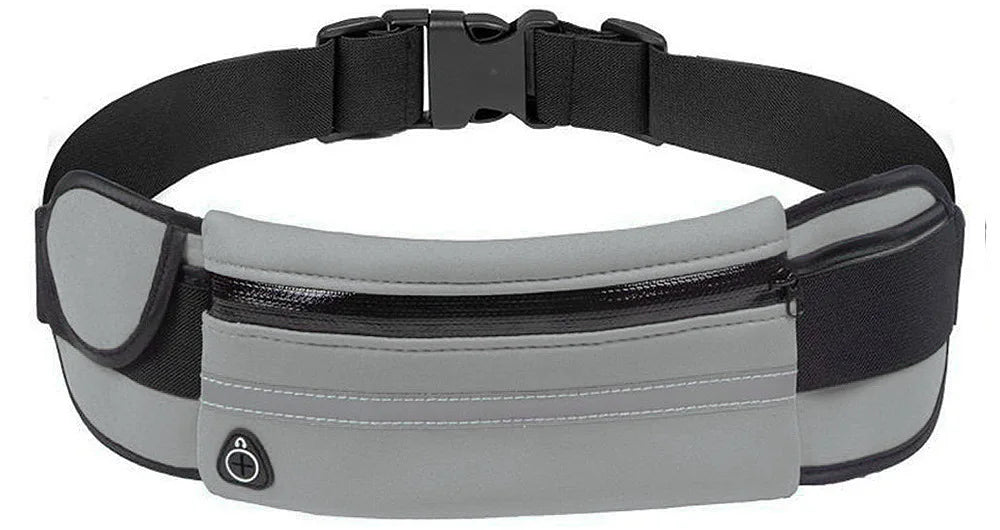 Unisex Sports Fanny Pack with Bottle Holder – Ideal for Running, Cycling and the Gym 