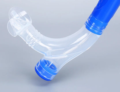 Snorkel Frontal (testa) para natação, confortável, Silicone, Adulto e Kids