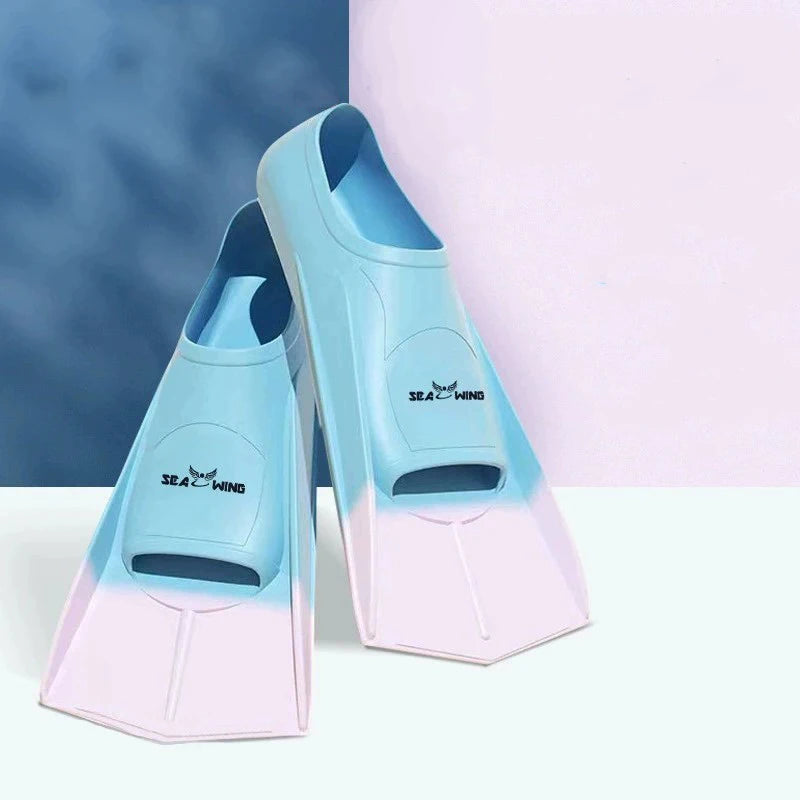 Non-slip swimming fins 