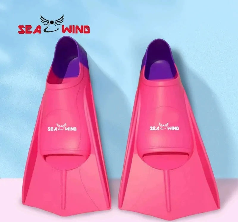 Non-slip swimming fins 
