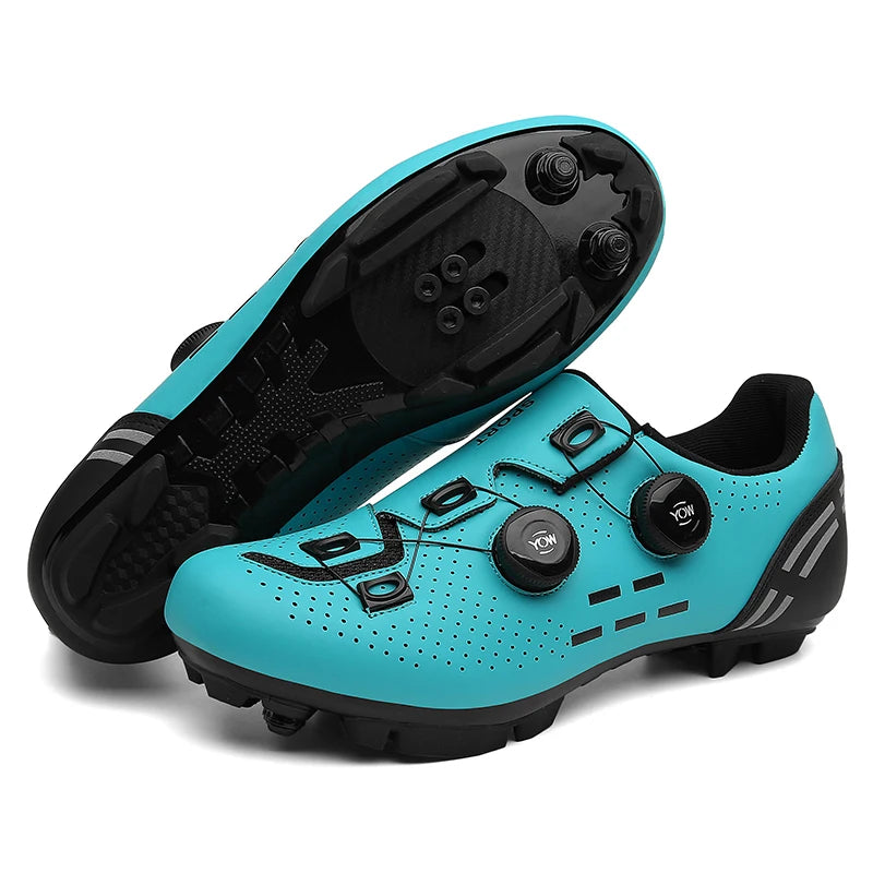 Carbon sport cycling shoes with cleats