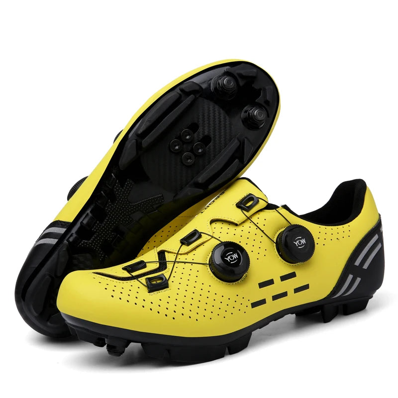 Carbon sport cycling shoes with cleats