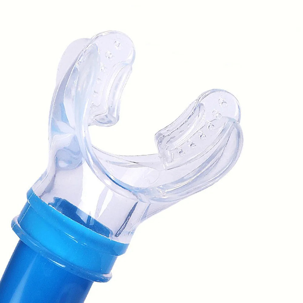 Frontal (forehead) snorkel for swimming, comfortable, silicone, adult and kids