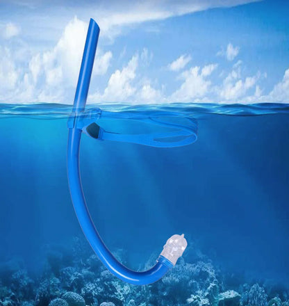 Snorkel Frontal (testa) para natação, confortável, Silicone, Adulto e Kids