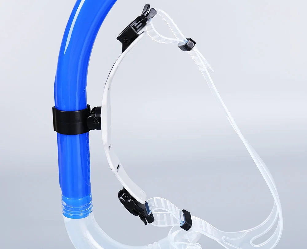Frontal (forehead) snorkel for swimming, comfortable, silicone, adult and kids