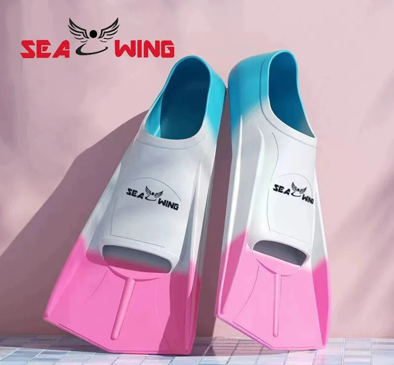 Non-slip swimming fins 