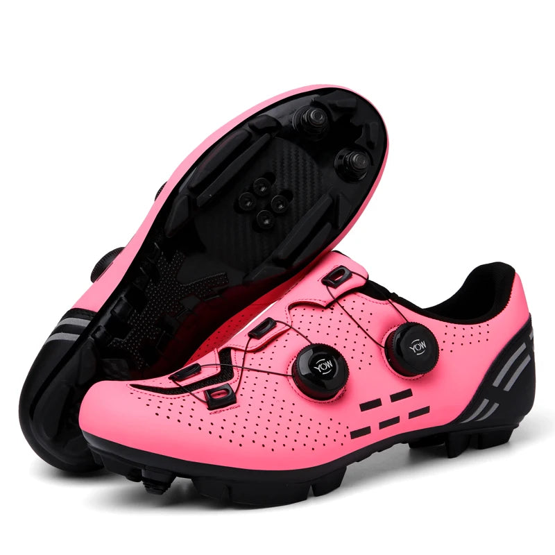 Carbon sport cycling shoes with cleats
