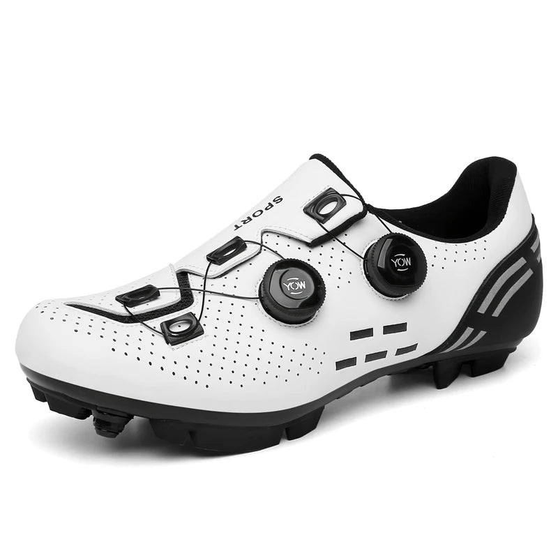 Carbon sport cycling shoes with cleats