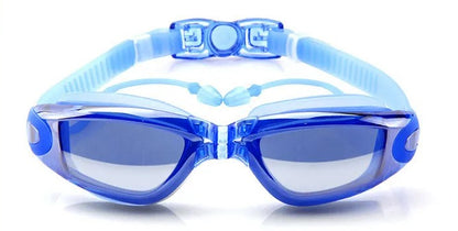 Óculos De Natação Adulto, Impermeável, Silicone, Com Tampão de Orelha, Antiembaçamento e Proteção UV